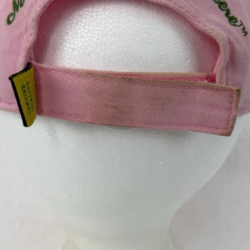 John Deere Strapback Adjustable Hat Cap Pink LogoNothing Runs Like A Deere - Picture 9 of 16